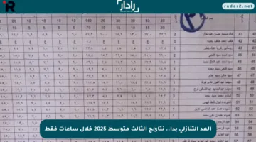 العد التنازلي بدأ.. نتائج الثالث متوسط 2025 خلال ساعات فقط